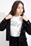 Black Embroidered Denim Jacket with Belt and Skirt Girls 3-Piece Set 23501 - 3