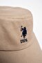U.S. Polo Assn. Baby Boy Beige Hat - 2