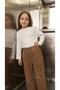 Children's Velvet Trousers – Elastic Waist Comfortable Wide Fit - 2