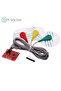 Muscle Muscle signal sensor EMG Sensor Ecg module AD8232 ecg measurement pulse heart ecg monitoring - 2