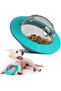 Dog Planet Interactive Toy Puzzle IQ Treat Ball,Dog Tumbler Interactive Toy,Pet Flying Saucer Feeder