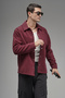 Trend Biz Regular Fit Plush Shirt with Snap Closure - 2