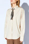 Stone Scarf Detailed Shirt |   Mks1610427-1 - 7