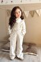 Embroidered Detail Ruffled Jumpsuit Taupe - 3