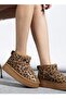 London K11Y02 Women's Short Boots with Fur Inside and Thick Soles - 2