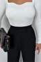 Women's Lycra Velcro Closure Open Palazzo Trousers - 4