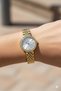 Women's Wristwatch |   22mm Gold Color Steel Case, Mineral Glass, Exquisite Design - 6