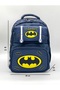 Elementary School Bag with Waterproof Fabric Cover, Orthopedic Back Support, Foil Lunch Box and Pen Holder - 3