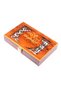 Premium Domino Set with Turkey Logo in Luxury Wooden Box, 28 Pieces, Double 6 Family Game Gift - 5