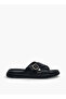 Men Leather Cross Strap Sandals - 3