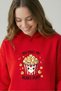 Women'S/Men's Unisex'You Make My Heart Pop' Printed Lover/Couple Combination Sweatshirt - 3
