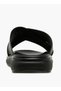 Men Solid Cross Strap Sandals - 5