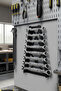 Metal Key Organizer 8 Slots Wall Mounted Key Holder and Organizer Stand