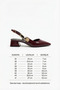 Clair d’Héritage Women's Slingback Heeled Shoes - 4