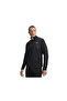 Ua Armor Flc Pro Utility Qz Men's Casual Quarter Zip Fleece Top Black