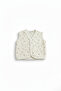 Baby Cotton Embroidered Colorful Quilted Y Vest Set Double Set - 3