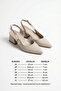 حذاء Slingback Clair d’Héritage للنساء بكعب وحزام خلفي - 4