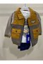 Premium Bayramlık Z'Lü Set %100 Cotton - Shirt Jacket, T-Shirt, Pants - 2