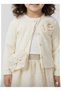 Lace Bow Cardigan Sweet Bag Skirt Children's Set - 2