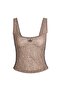 Aop Tank Top Women's Knitted Undershirt Kd8822 - 4