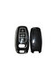 غطاء مفتاح أودي، أسود فضي لموديلات A3، A6L، A7، A8، Q8، E-Tron، C8، D5 - 4