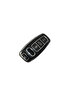 غطاء مفتاح أودي، أسود فضي لموديلات A3، A6L، A7، A8، Q8، E-Tron، C8، D5 - 2