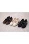 Tweed Fabric Mary Jane Ballet Flats Stylish Buckle Anatomical Sole Daily Office Shoes Women's Ballet Flats - 8