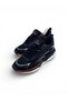 Letton Men's Navy Blue Comfort Sole Air Model Lace-Up Sports Shoes Sneaker