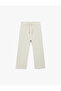 Cotton Tie Waist Pocket Sweatpants - 3