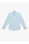 Regular Fit Classic Collar Long Sleeve Shirt - 2