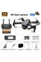 E99 PRO Foldable Drone 4K HD Dual Camera Obstacle Avoidance RC Quadcopter for Adults & Beginners Set - 2