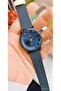 Unisex Black Silicone Strap 10 Atm Waterproof Wristwatch - 3