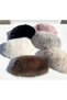 Black Fluffy Dense Furry Plush Faux Fur Russian Kalpak Hat Women Winter Beanie - 5