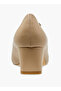 Women Pointed Toe Block Heel Pumps - 5