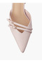 Women Buckle Accent Slingback Shoes - 4