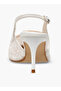 Women Cone Heel Pointed Toe Shoes - 5