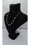 Stainless Steel Gold Color Clover Charml Necklace - 3