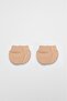 2-Piece Combed Cotton Gloves Basic 90108 Beige - 2