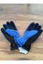 Car Blue Color Lined Children's Ski and Snow Gloves for Ages 6-10 - 2
