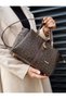 justpolo women's 4 compartments lock accessory hand and shoulder bag and wallet combination - 6