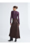 A Planted Satin Skirt with Waist Cord by Uzg Store for Style Enthusiasts - 8