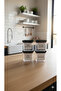 4-Piece Coffee Storage Container Set with Vacuum Lids - Modern Kitchen Organizer and Labeled Jar Set - 2