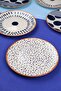 Tabak Evi Porcelain Spotty Mixed Cake Plate Set 19.50cm 6-Person 6 Pieces - 7