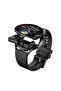 Pulse Smartwatch with Earbuds, 1.4" IPS Display, Health & Fitness Tracker, IP67