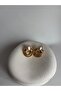 Gold Color Pearl Earrings (3.2 cm) - 6