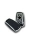 For Bmw Key Case Cover Black Silver, 1 3 5 7 Series X1 X3 X4 X5 F10 F15 F16 F20 M3 M4 Compatible - 2