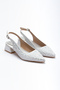 Mehveş Series Pearl Detailed Women's Heeled Shoes – Bridal & Wedding Model