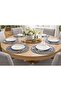 6 Pcs Cream Wicker Placemats American Style Presentation Plate Mats