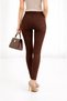 Tin Women's Brown Super Skinny Fit Stretchy Stretch Fabric High Waist Denim Trend Jean - 3