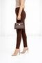 Tin Women's Brown Super Skinny Fit Stretchy Stretch Fabric High Waist Denim Trend Jean - 4
